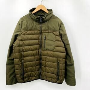 Pajar mens L Green Puffer Quilted Jacket